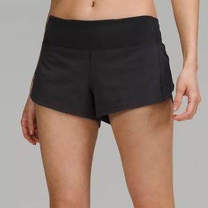 Speed Up Low-Rise Lined Short 2.5 | color:black